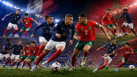 5 cuộc đối đầu quyết định đại chiến Pháp vs Morocco