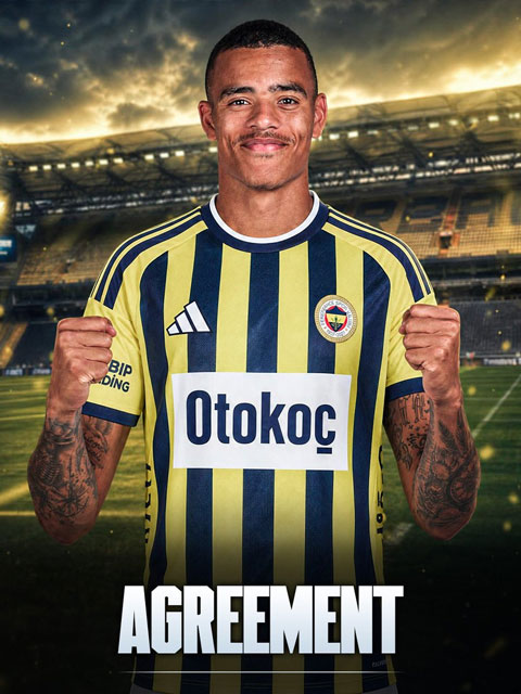 Mason Greenwood đồng ý hợp đồng 164.000 bảng/tuần với Fenerbahce