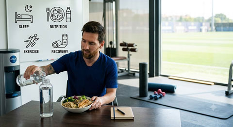 Lionel Messi & kỷ luật thép phía sau ánh hào quang