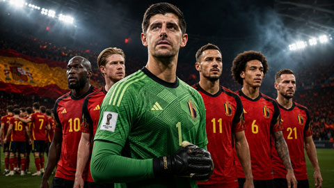 Thibaut Courtois: 'Tây Ban Nha là ngôi nhà thứ hai, nhưng tôi sẽ làm tất cả để đánh bại họ'