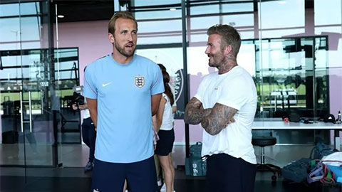 Beckham tiếp sức cho tuyển Anh trước trận gặp Na Uy