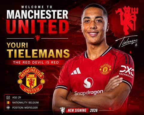 Vì sao MU bất ngờ chiêu mộ Tielemans?