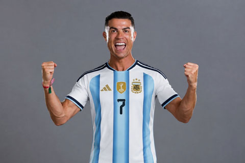 Nếu Cristiano Ronaldo khoác áo Argentina, anh sẽ có bao nhiêu chức vô địch World Cup?