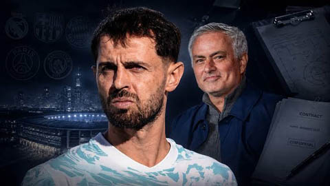 Mourinho gạch tên Bernardo Silva khỏi kế hoạch dù chưa đá phút nào