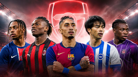5 phương án thay Vinicius cho Arsenal
