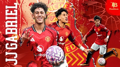 Thần đồng JJ Gabriel không được khoác áo Man United 