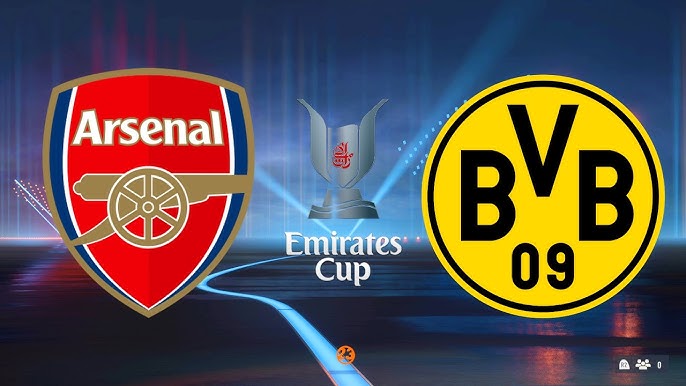 Link xem Arsenal vs Dortmund, 20h00 ngày 9/8, Chung kết Emirates Cup