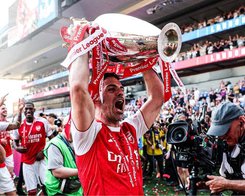 AI dự đoán xác suất vô địch Premier League 2026/27 của Arsenal cao nhất