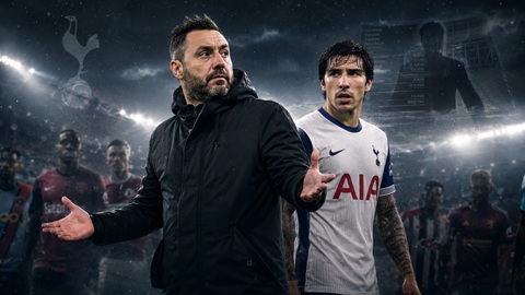 De Zerbi: ‘Các đối thủ đều muốn giết Tottenham’