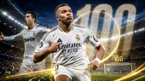 Mbappe tấn công mốc 100 và kỷ lục của Ronaldo