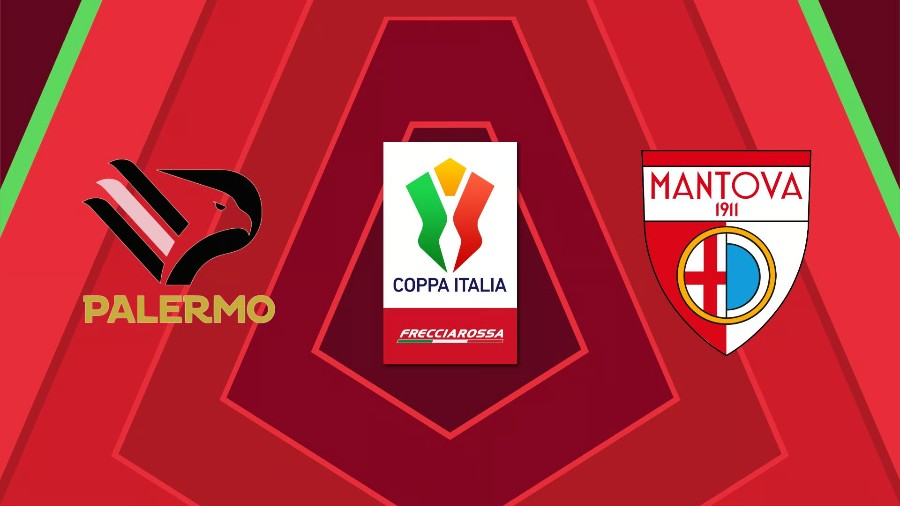 Link xem Palermo vs Mantova, 23h00 ngày 3/9, vòng 1/16 Cup QG Italia
