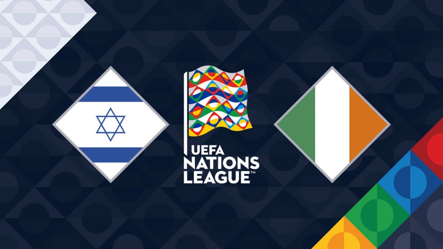 Link xem Israel vs Ireland, 01h45 ngày 28/09, bảng 3 League B UEFA Nations League