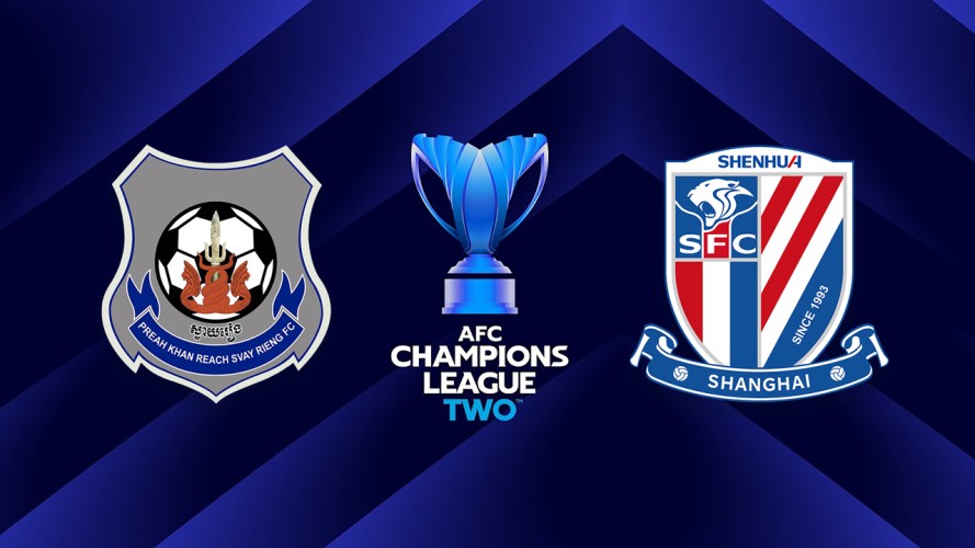Link xem Svay Rieng vs Shanghai Shenhua, 19h15 ngày 15/10, bảng G Cup C2 Châu Á