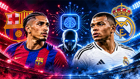 Siêu máy tính dự đoán kết quả Barca vs Real Madrid tại La Liga