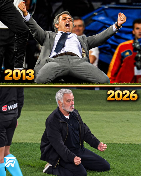 Mourinho tái hiện màn ăn mừng kinh điển, khiến Barca cay cú
