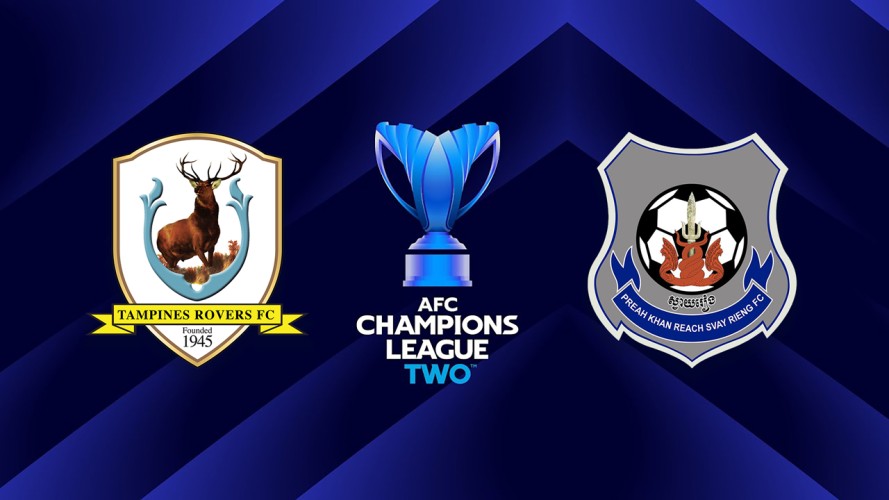 Link xem Tampines Rovers vs Svay Rieng, 17h00 ngày 29/10, bảng H Cup C2 Châu Á