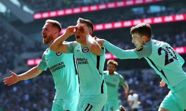 TOTTENHAM 0-1 BRIGHTON: CUỘC ĐUA TOP 4 TRỞ NÊN CAM GO