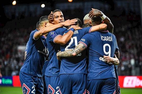 THI ĐẤU THĂNG HOA, PSG NGHIỀN NÁT BREST