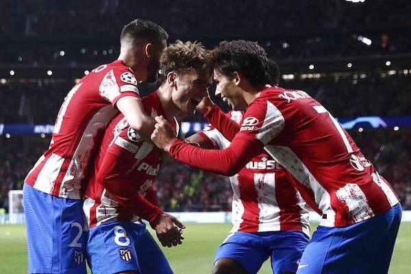 THẮNG NHẸ OSASUNA, ATLETICO MADRID BAY VÀO TOP 4