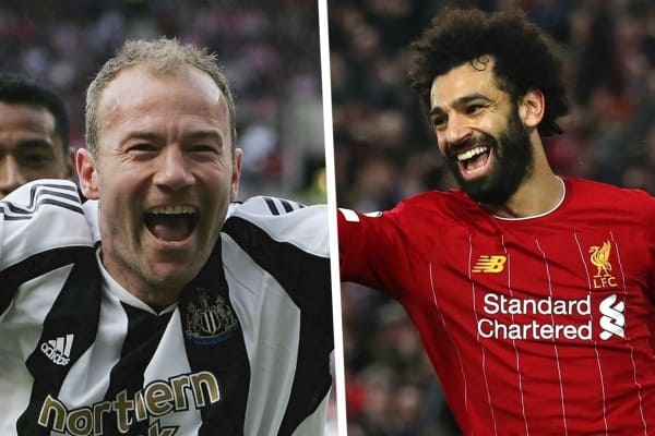 SALAH ÁP SÁT KỶ LỤC GHI BÀN CỦA ALAN SHEARER