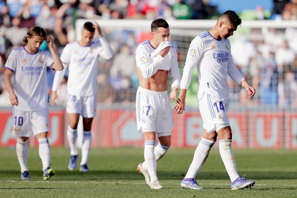 THI ĐẤU KHÔNG THÀNH CÔNG, REAL MADRID NHẬN THẤT BẠI TRƯỚC GETAFE