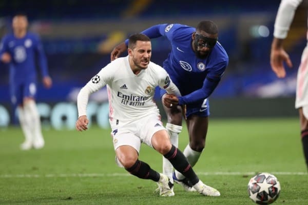 HAZARD ĐANG GIÚP REAL CHIÊU MỘ RUEDIGER