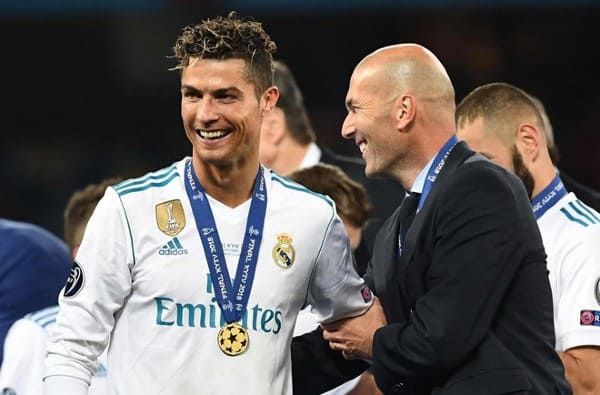 ZIDANE MUỐN TÁI HỢP RONALDO NẾU TỚI PSG